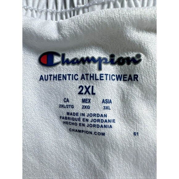 Champion Women's Lightweight  Fitness Workout Gym Running Shorts White XXL - Picture 9 of 9